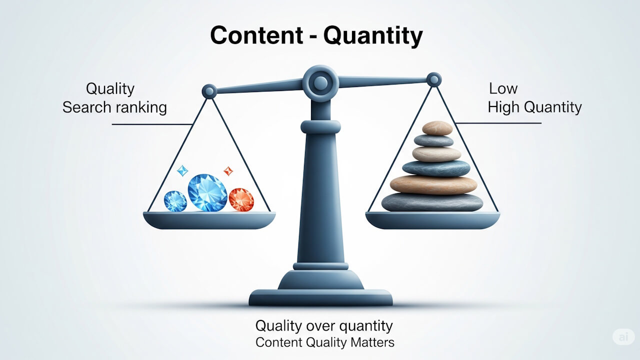 質と量、SEOで重要なのは?両方です